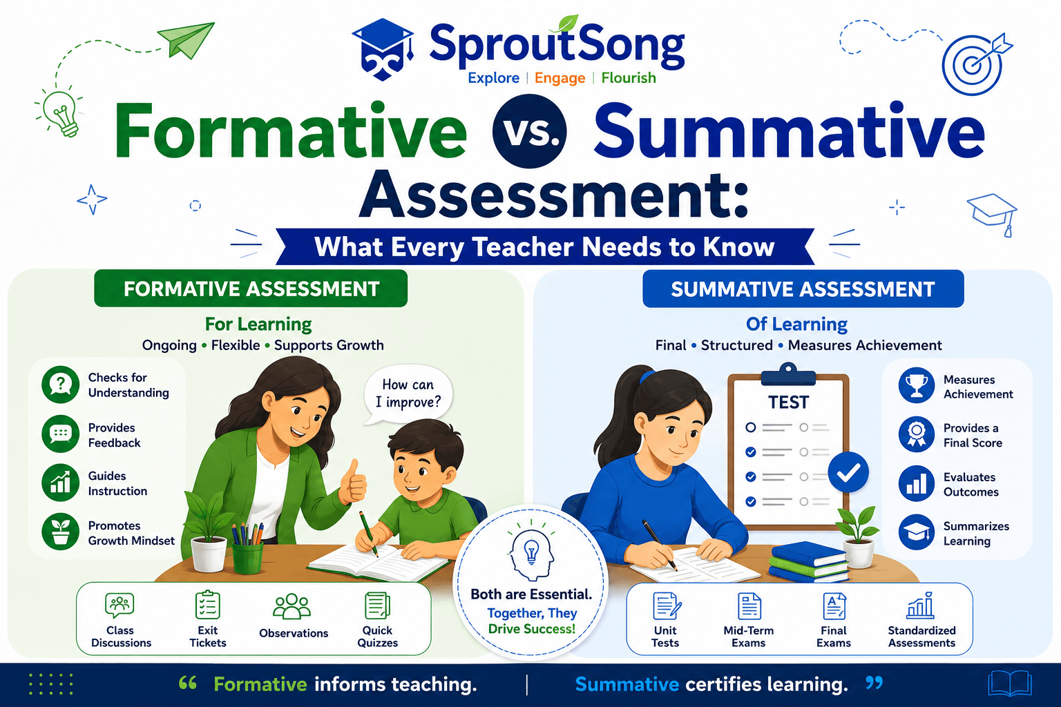 Formative vs. Summative Assessment: What Every Teacher Needs to Know